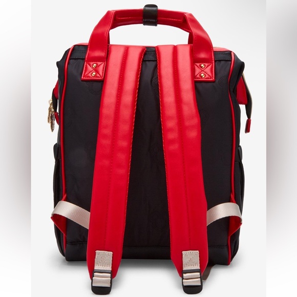 NWT Disney Mickey Mouse Quilted Black and Red Backpack Boxlunch exclusive - Picture 3 of 7